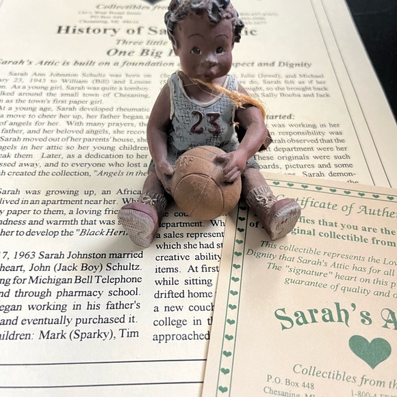 Sarah’s Attic Tillie basketball #32 🏀boy. #3774 - Picture 3 of 6